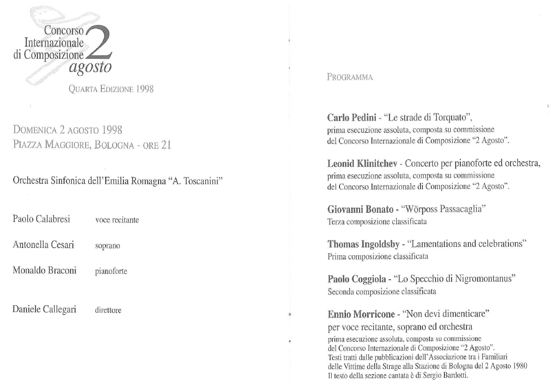 1998 program
